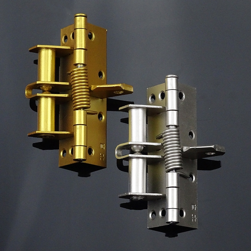 阿斯卡利弹簧定位多功能合页家用闭门器可拆卸铝合金纱门自动关闭回弹