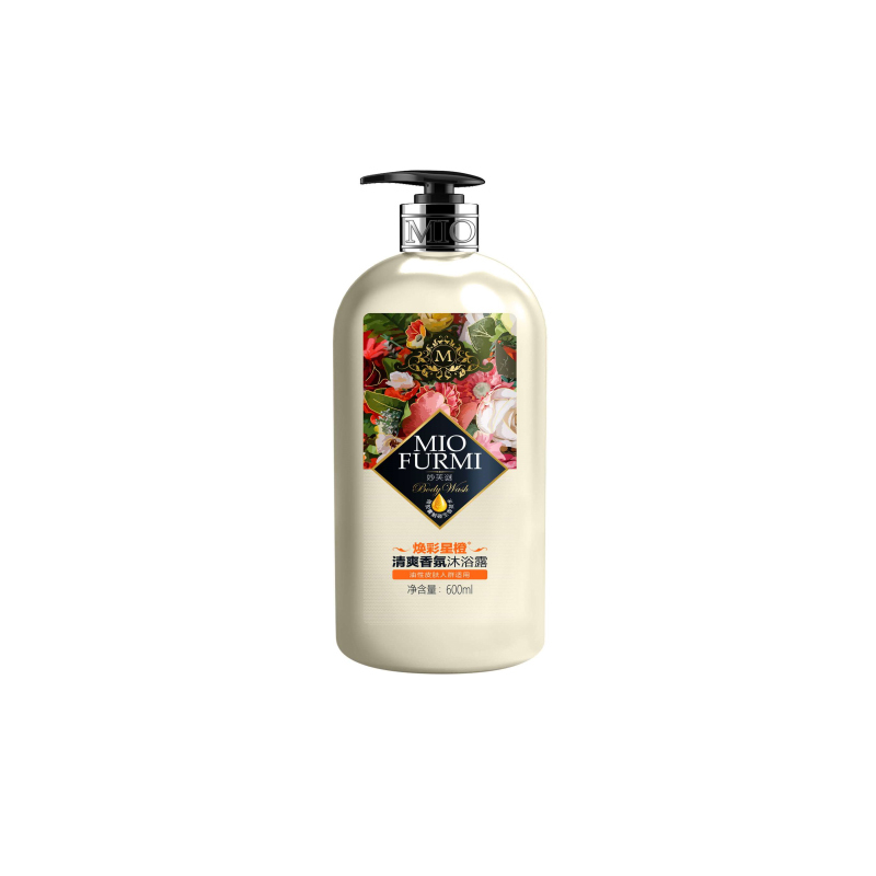 滋源(SEEYOUNG)妙芙谜MIOFURMI焕彩星橙 清爽香氛沐浴露600ml(单位:瓶)