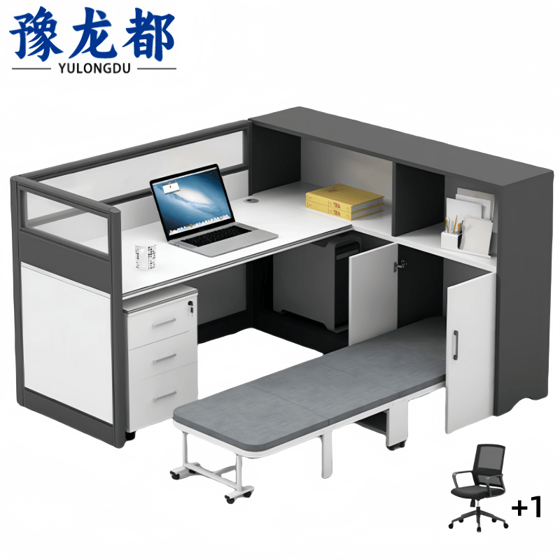豫龙都办公桌一桌一椅套