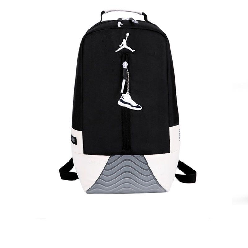 专业篮球包aj双肩包潮nba篮球书包欧文学生电脑包男背包旅行包25黑色