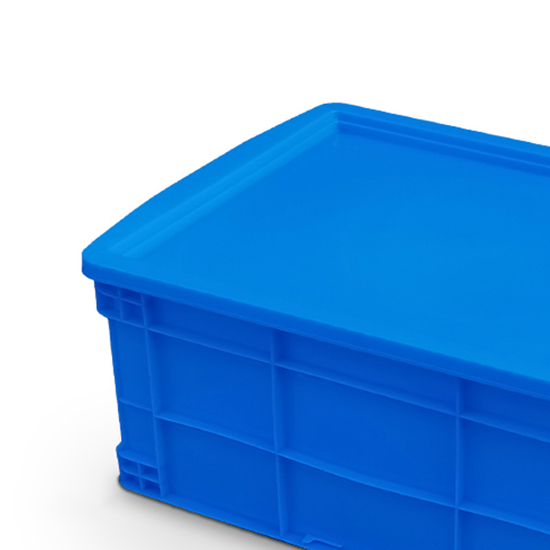 臻远ZY-SNXD-90收纳储物箱长方形物流中转箱带盖子 560*413*230mm高清大图