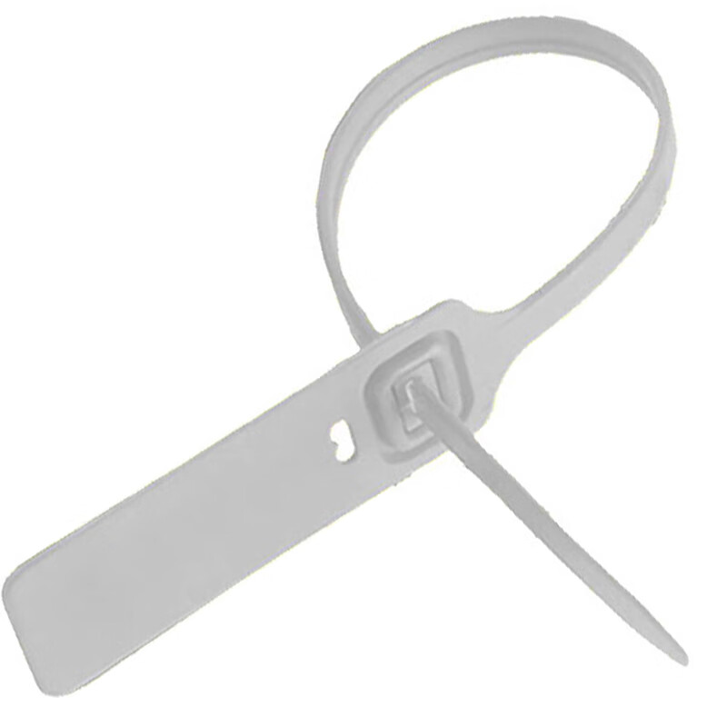 华燏 HY-400mm 总长400mm 标签尺寸76×25mm 材质PP 100条/包 扎带 (计价单位:包) 白色高清大图