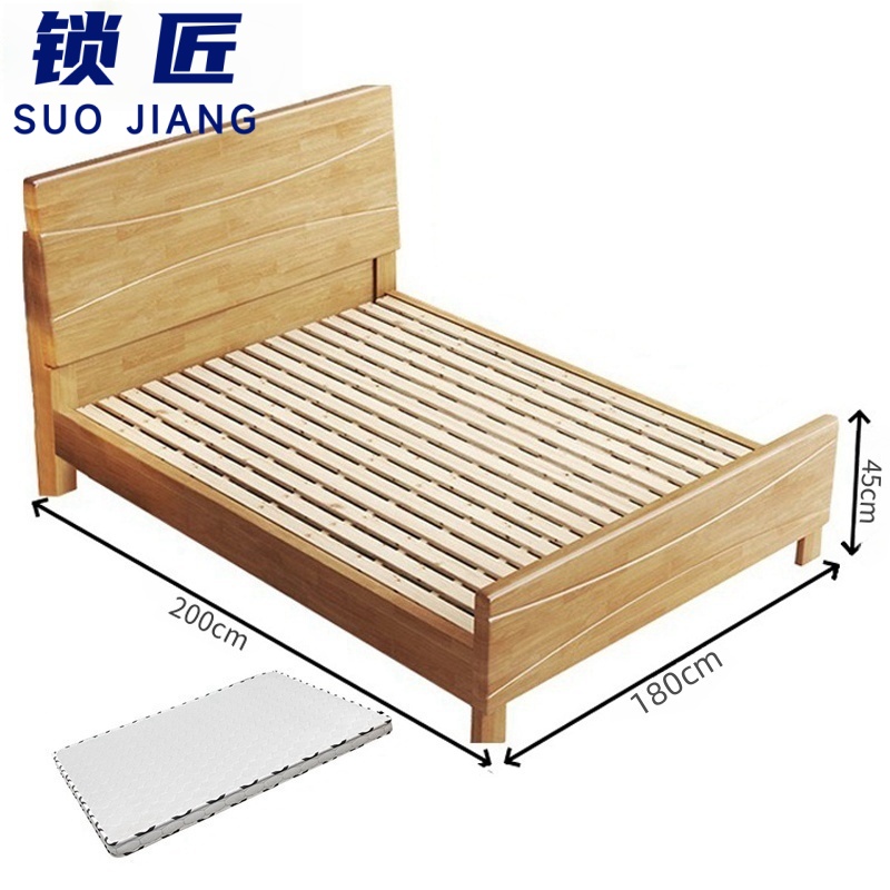 锁匠 职工床180cm+床垫套高清大图