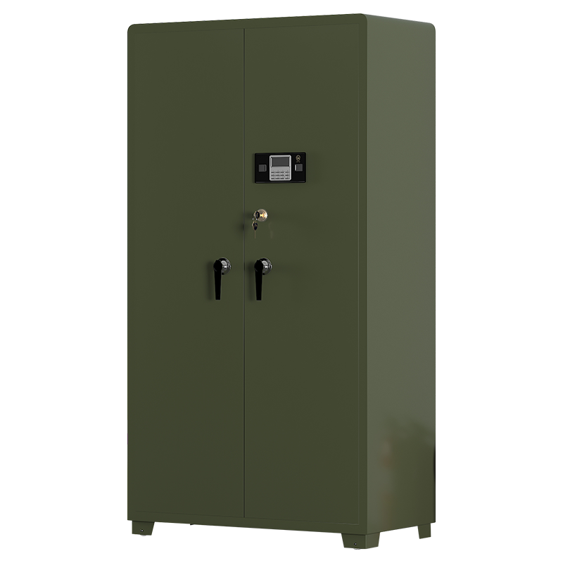 臻远ZY-QXG-010 管制器械存放柜加厚密码锁铁皮柜绿色 1000*500*1800高清大图