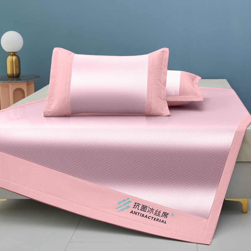 天山柔母婴级A类抗菌冰丝席 粉/床单款 1.2m床LX07DL2404216
