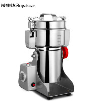 荣事达(Royalstar)碎粉机RS-FS1401中药材打粉机6叶钢刀研磨机三七搅拌机不锈钢商用磨粉机32000转/分