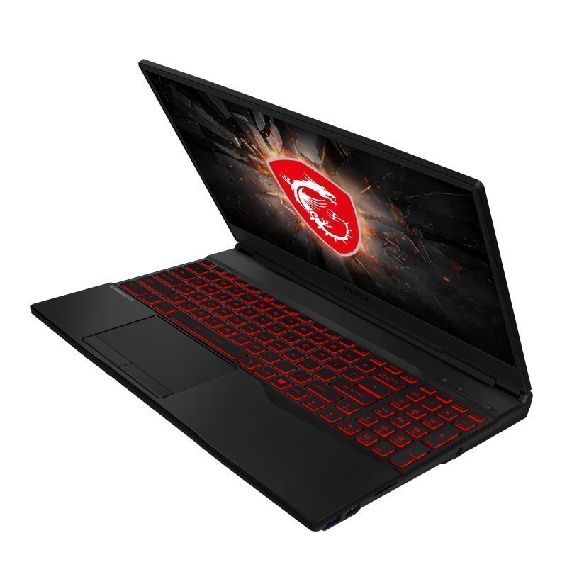 微星(msi)冲锋坦克ⅡGL65-018CN 15.6英寸窄边框游戏本笔记本电脑(I7-9750H 8G 512GB GTX1660TI 6GB 120Hz)