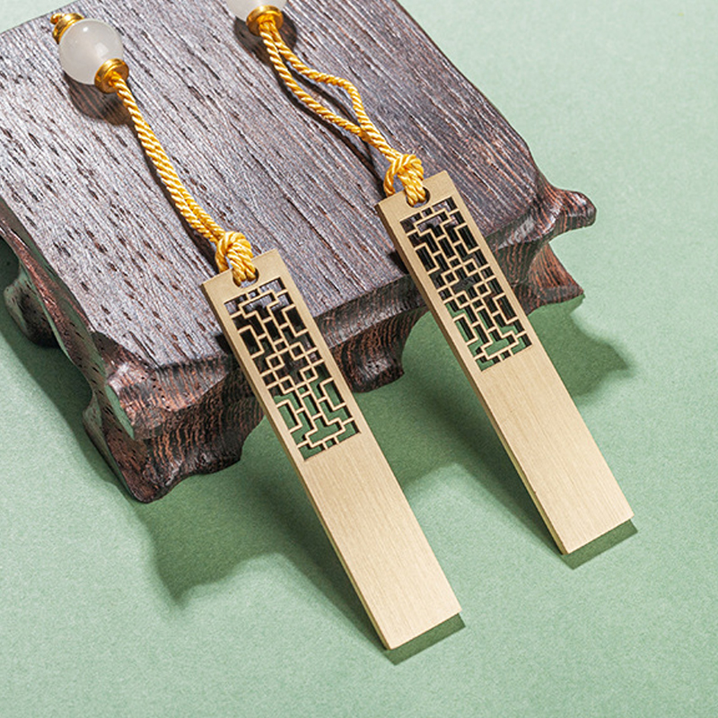 拓栢 古风文创金属书签礼品套装 BW-37C 盒高清大图