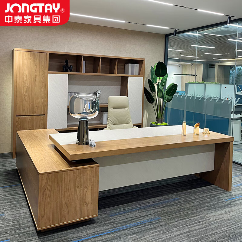 中泰(jongtay)现代办公桌办公室老板桌2米大班台 J-JZ04高清大图