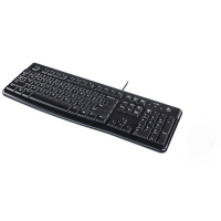 罗技(Logitech)K120 有线键盘 单个装-(个)