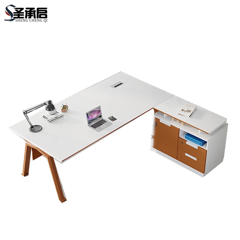 圣承启 老板桌 1.4m张高清大图