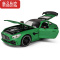 真智力仿真1:24大奔AMG跑车GTR绿魔合金车模玩具车男孩超跑汽车模型摆件