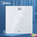 美的（Midea）体重秤电池家用健康电子秤智能体重秤Led显示健身运动耐用减重提醒