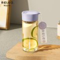 物生物漾诗玻璃杯350ML JV012335-0350 曲韵紫