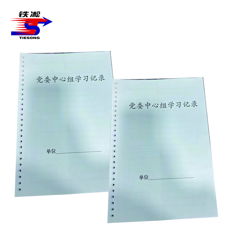 铁凇 党委中心组学习记录本芯 185*260mm 100张 打孔 本高清大图