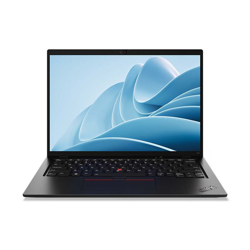 联想ThinkPad S2 12代英特尔酷睿i5 13.3英寸商务办公轻薄笔记本电脑(i5-1235U/16G/2TB/100%sRGB/高清屏/win11)黑