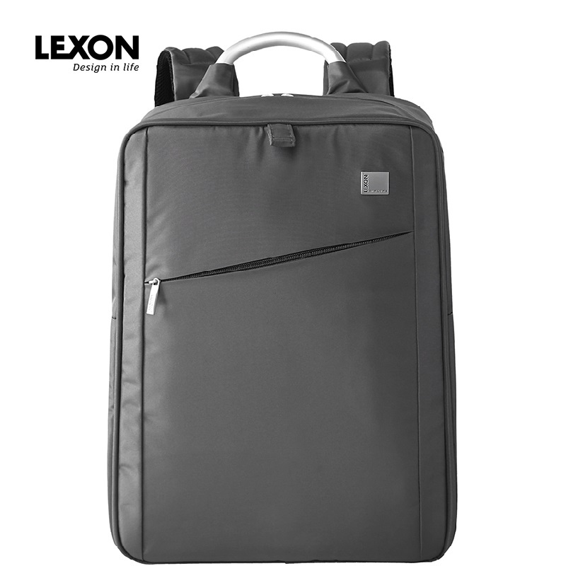 乐上LEXON法国新品14寸商务休闲男女式双肩电脑包背包潮LNR7524