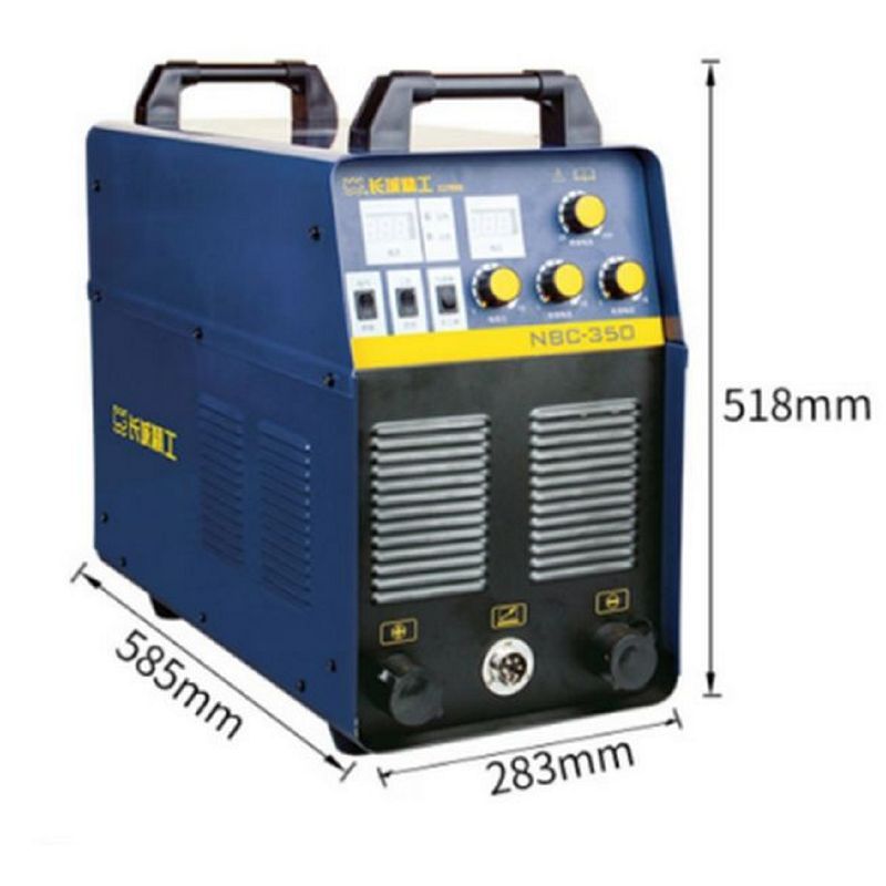 长城精工 电弧焊机220V380V双电压两用工业级逆变直流气体保护焊机 227006