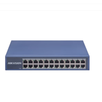 交换机 海康威视 /HIKVISION DS-3E0124-E 电口 以太网 24