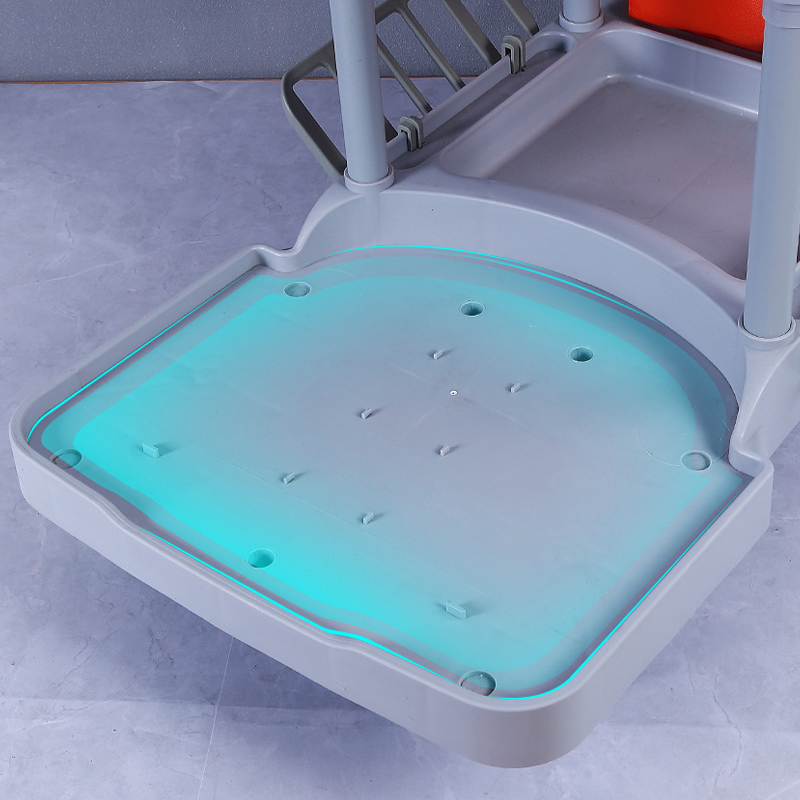 海亚森TK-9528清洁服务工作手推车(计价单位:辆)灰色高清大图