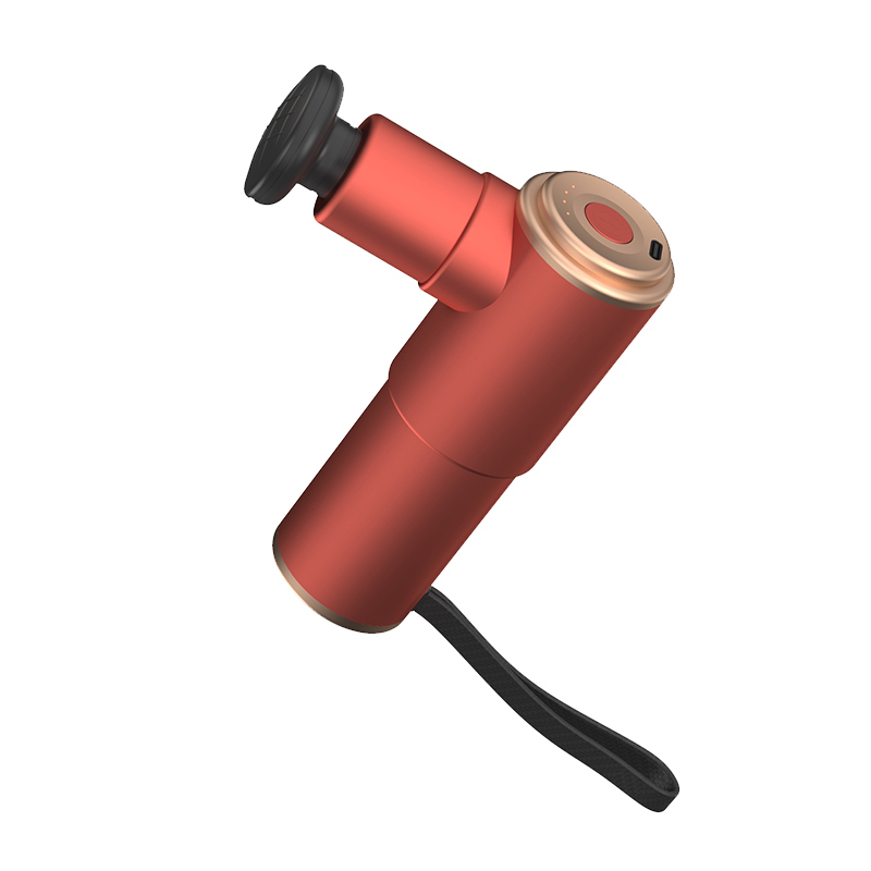 菠萝君筋膜枪mini按摩枪肌肉放松器肌膜枪口袋筋膜枪红色