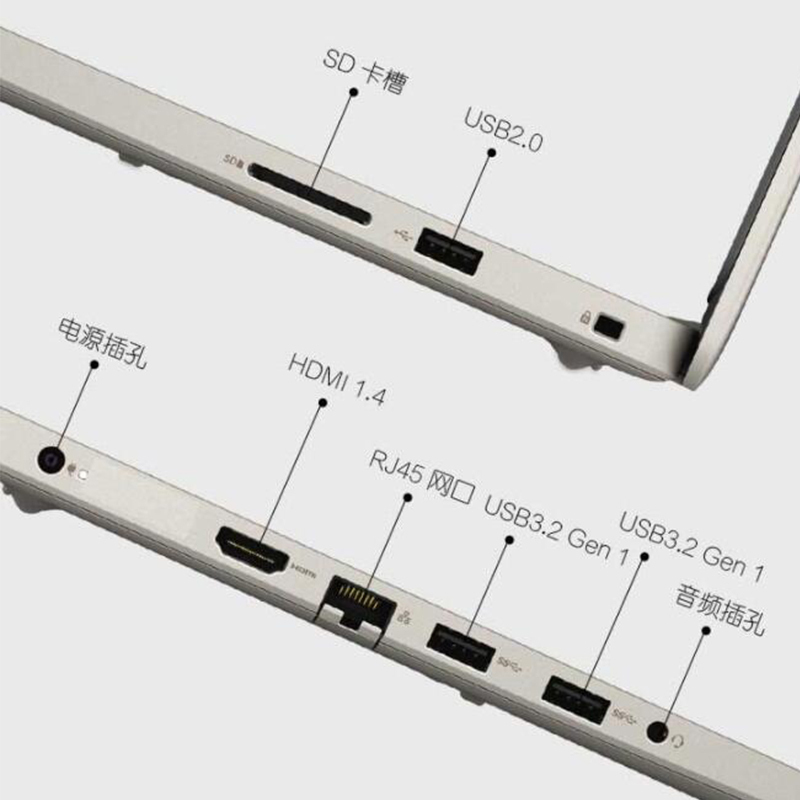 戴尔(Dell)成就3405 14英寸屏 轻薄便携 窄边框 混合硬盘 大容量存储 学生网课 商务办公 手提笔记本电脑 定制 (AMD双核处理器 8GB 256GB+1TB 集显)