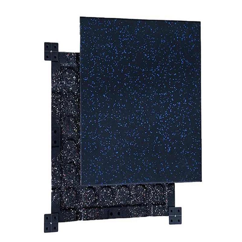 健身房橡胶地垫子 减震垫子力量区隔音地板杠铃哑铃垫运动功能地胶高清大图