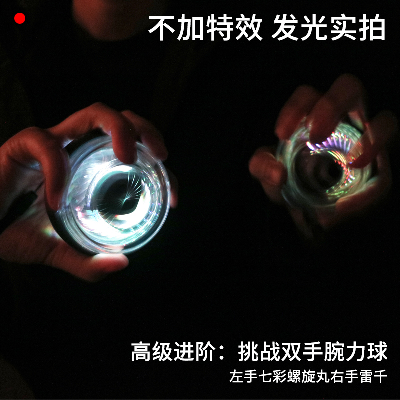 [苏宁好货]腕力球100公斤男60炼手臂握力器自启动金属万力陀螺离心