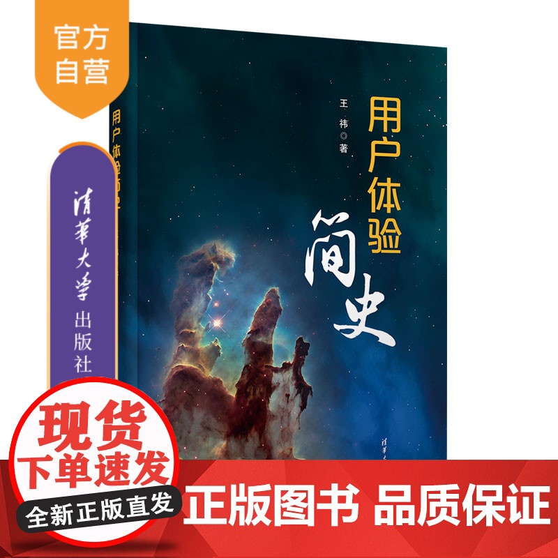 [正版新书]用户体验简史 王祎 清华大学出版社 科学史科普 用户体验科普 工业设计高清大图