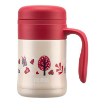THERMOS膳魔師小红帽系列不锈钢 370ml 马克杯 TCMG-370 RD