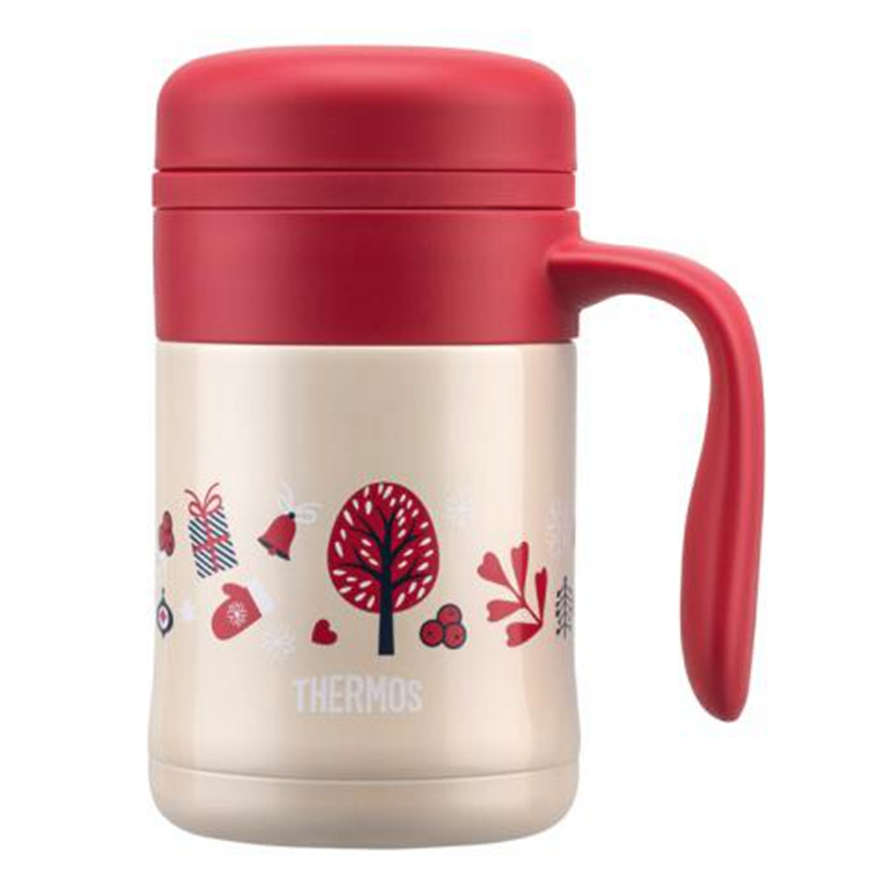 THERMOS膳魔師小红帽系列不锈钢 370ml 马克杯 TCMG-370 RD