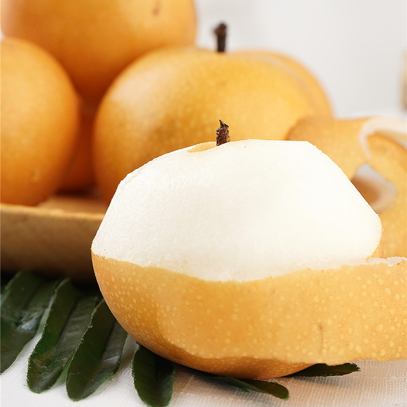 [西沛生鲜]新鲜山东秋月梨 净重2.5斤 4-6个 新鲜当季水果 现摘现发高清大图