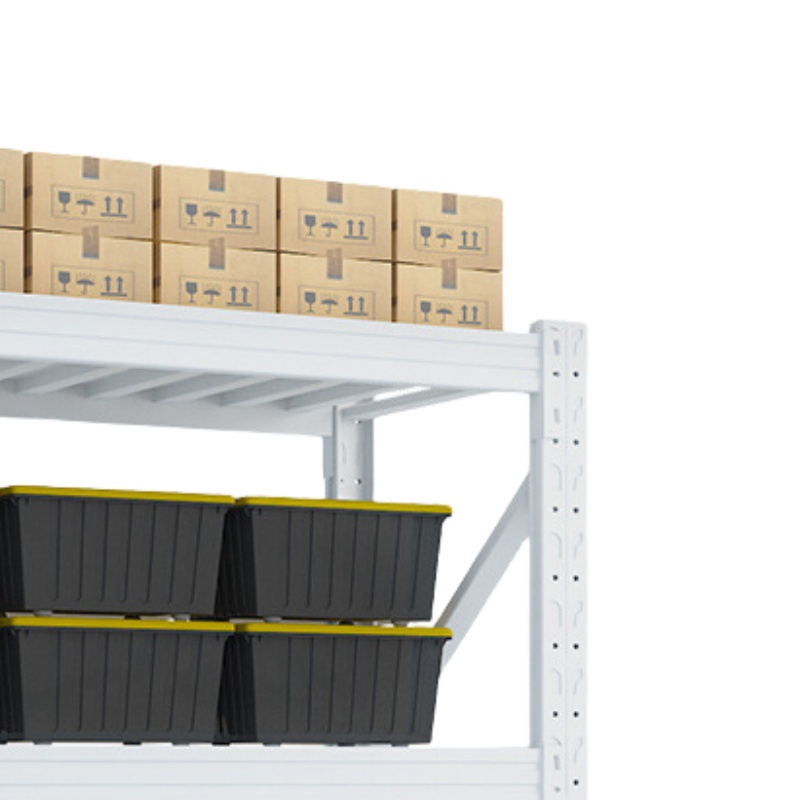 攸启隆灰白货架三层高清大图