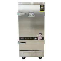 加厚不锈钢电蒸饭柜商用单门12盘蒸包蒸饭机蒸饭箱蒸箱全自动电蒸饭车