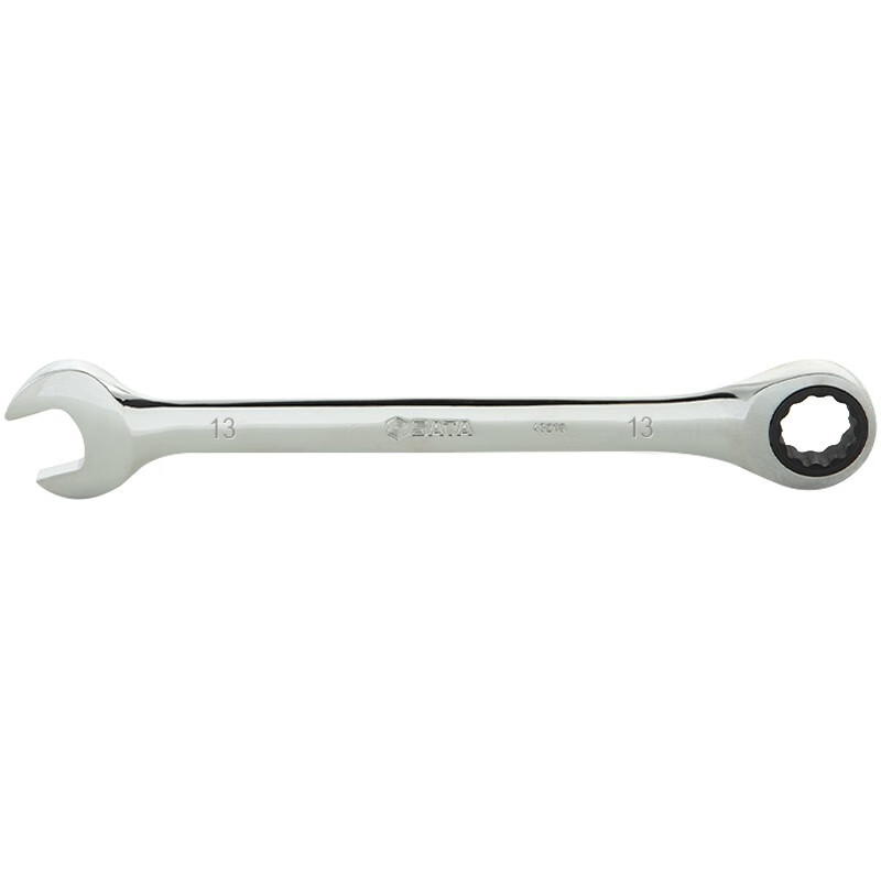 世达(SATA)工具棘轮两用扳手13mm 43206高清大图