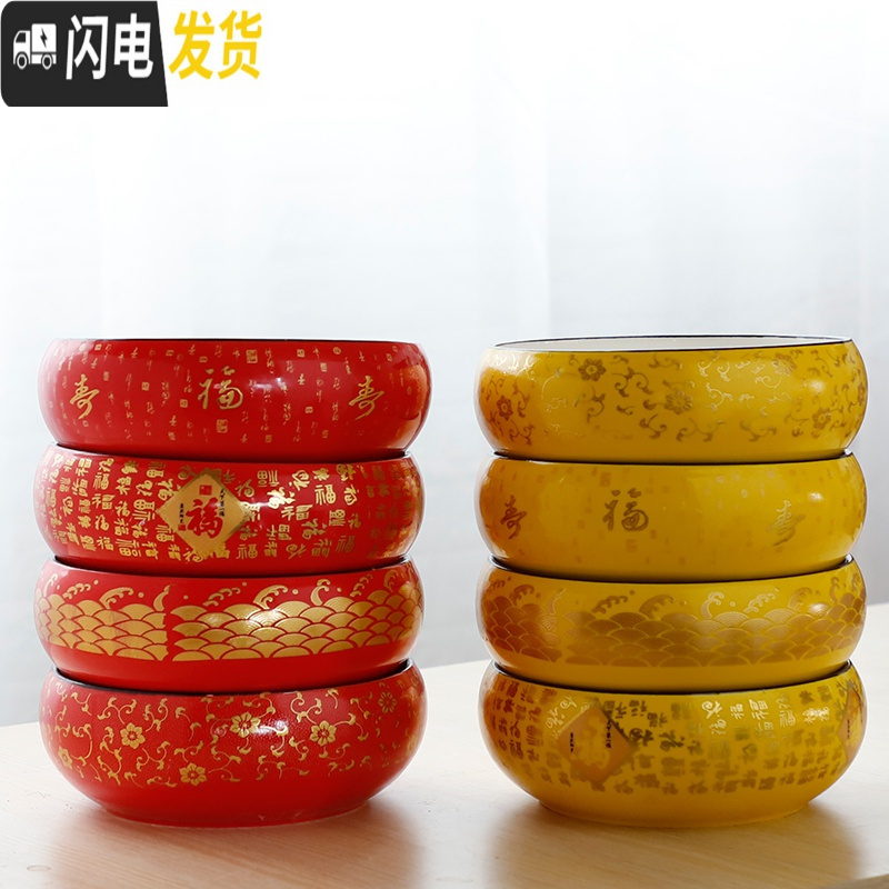 三维工匠水仙花盆铜钱水培花盆陶瓷无孔大室内碗莲荷花金钱专用盆 款式-16 小花盆容器高清大图