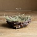 编鸟窝鸟巢燕窝花器户外园艺花园装饰拍摄道具手工 中_73