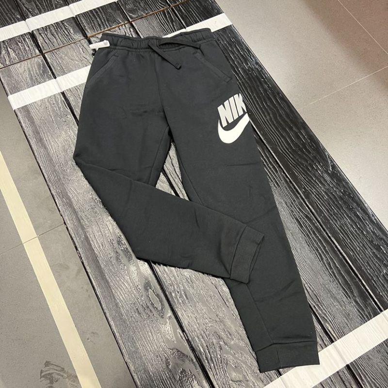 Nike/耐克长裤休闲加绒保暖针织大童运动裤CJ7863-010 D