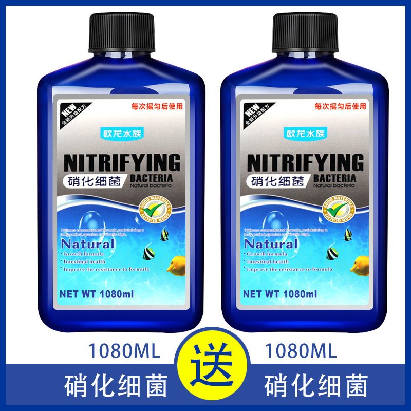 硝化细菌硝化菌细菌养鱼用品鱼缸净水剂净化剂鱼药水质稳定剂