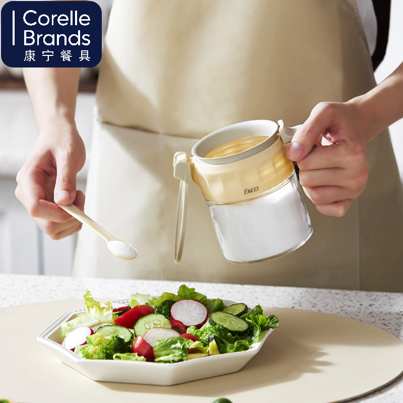 康宁餐具 调料罐EKCO2件组 (380ML*2)彩盒