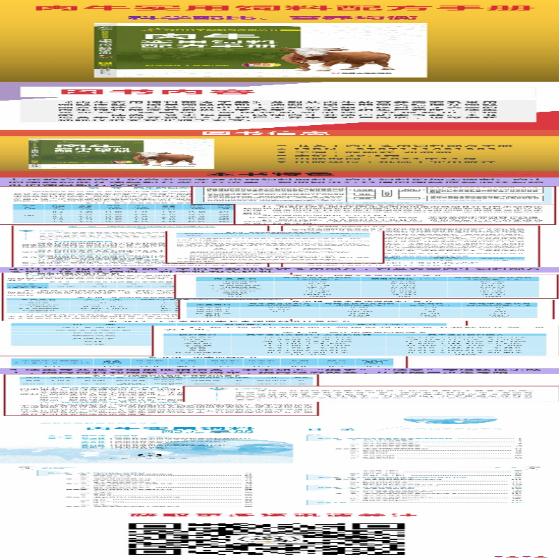 【M】肉牛实用饲料配方手册 魏刚才 刘海林 主编 著 -9787111691983