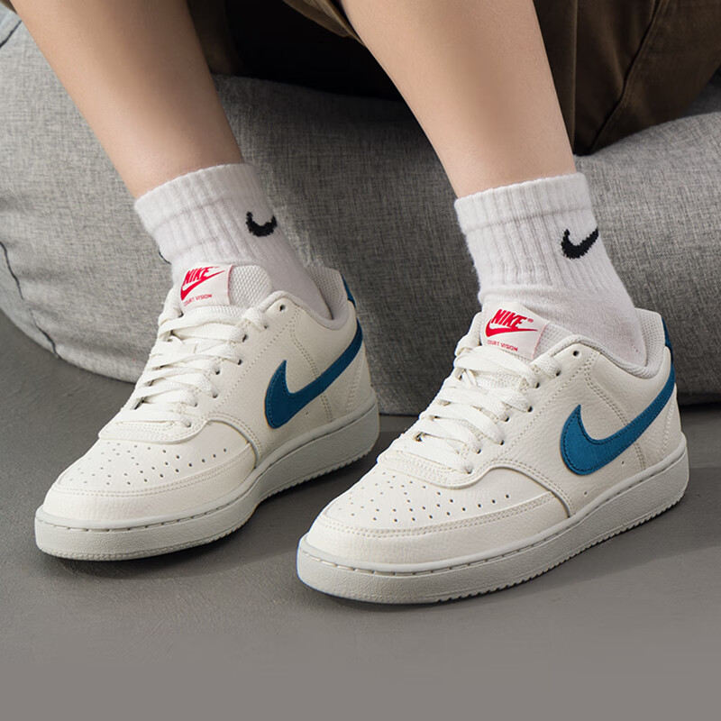 耐克（NIKE）女鞋新款运动鞋低帮舒适court板鞋时尚潮流复古休闲鞋IM7799-133 ZP高清大图