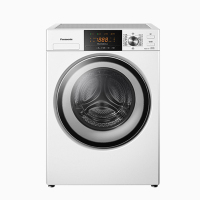 松下(Panasonic)XQG80-NHEBZ新品8kg公斤变频全自动滚筒爱妻号洗衣机NHEBL兄弟款（白色）