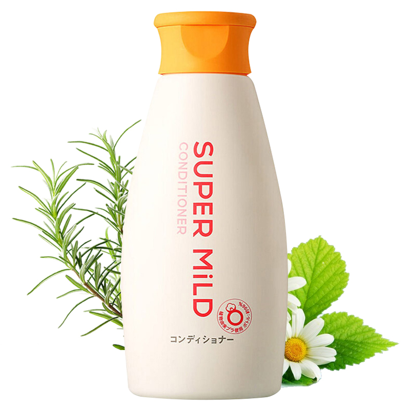 惠润 SUPER MILD 柔净护发素(鲜花芳香)220ml 护发素 成人适用 无硅油配方 新老包装随机发货高清大图