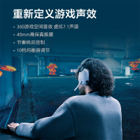 索尼(SONY) INZONE H9 WH-G900N旗舰降噪无线电竞耳机 PS5游戏好搭档 黑色