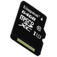 金士顿(Kingston)64GB TF卡 读80MB/s CLASS 10 A1 V10手机存储卡内存卡