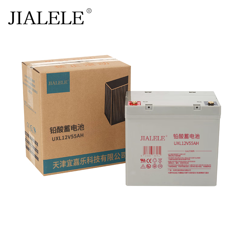JIALELE 铅酸蓄电池 UXL12V55AH 块高清大图
