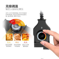 美的（Midea）鸳鸯电火锅韩式多功能LH3201电热锅家用电煮锅不粘一体大容量4.5升3到5人适用产品功能 温度调节