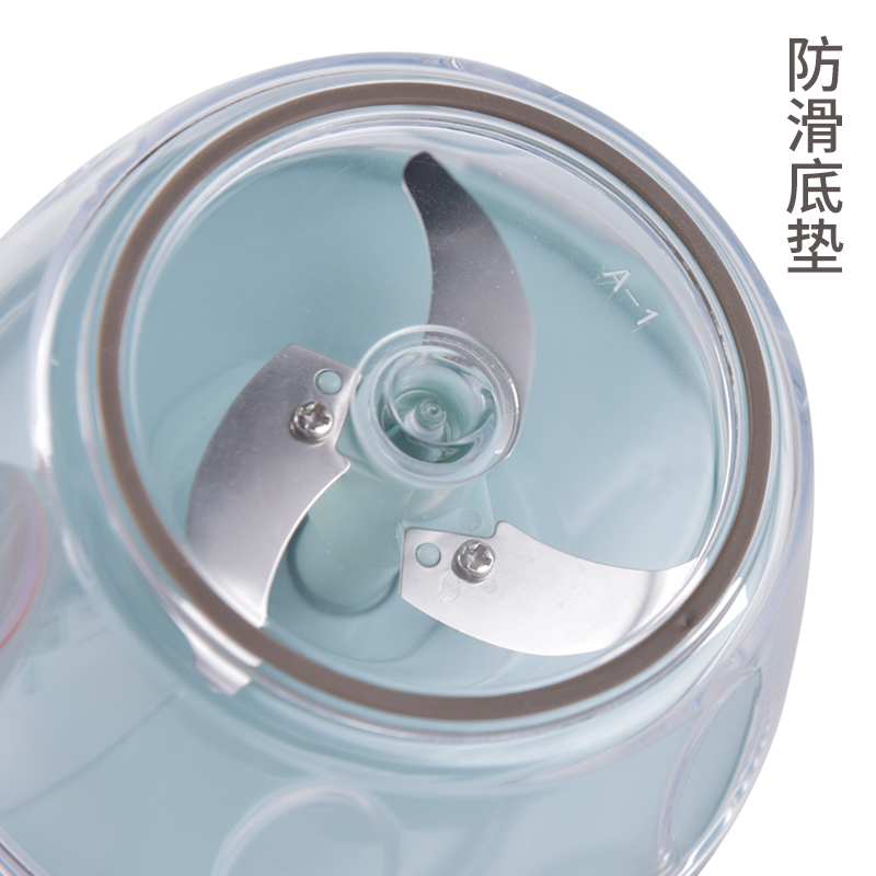 日本泰福高 手动多功能料理机绞肉机 切菜水果饺子馅机 便携拉蒜器/碎物器碎绞菜机 T5246-900ml-大号-手拉式
