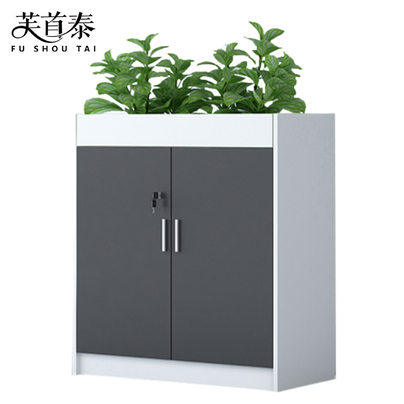 芙首泰矮柜两门800*300*1200mm台高清大图
